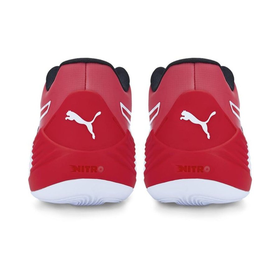 Basketballsko til voksne Puma Fusion Nitro Team Hvid #6