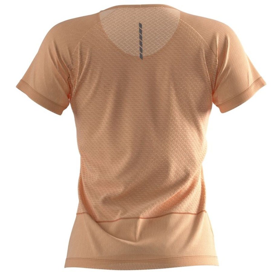 Kort�rmet T-shirt til Kvinder Salomon LC1727700 Gul (S) #2