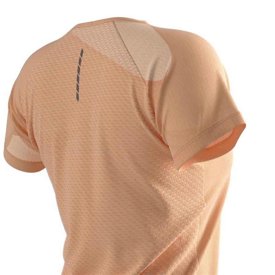 Kort�rmet T-shirt til Kvinder Salomon LC1727700 Gul (S) #4