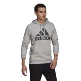 H�ttetr�je til M�nd Adidas Essentials Fleece Big Logo Lysegr� #4