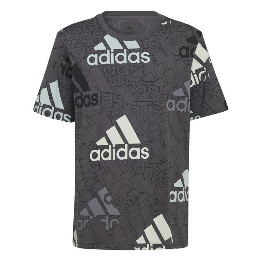 B�rne Kort�rmet T-shirt Adidas HP0819 Sort #1