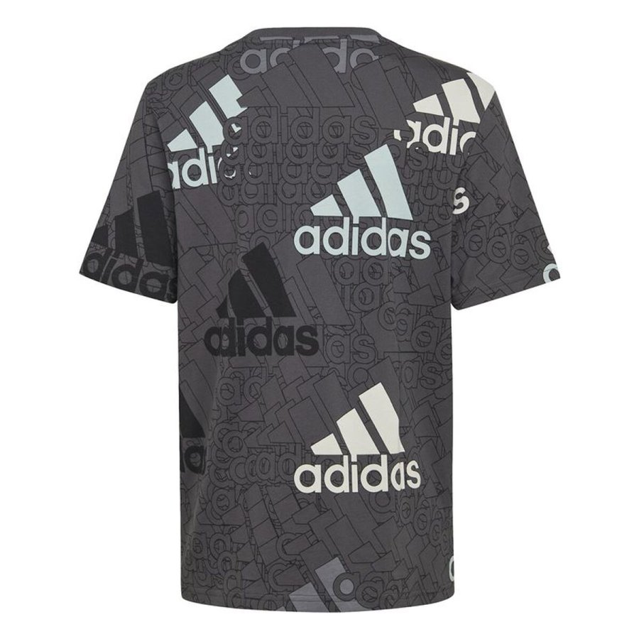 B�rne Kort�rmet T-shirt Adidas HP0819 Sort #2