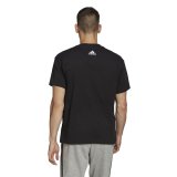 Unisex Kort�rmet T-shirt Adidas HE4314 Sort (S) #3