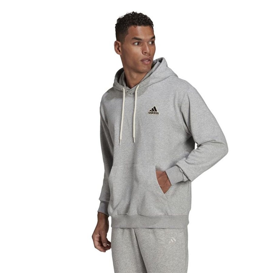 H�ttetr�je til M�nd Adidas Essentials Feelcomfy M Lysegr� #2
