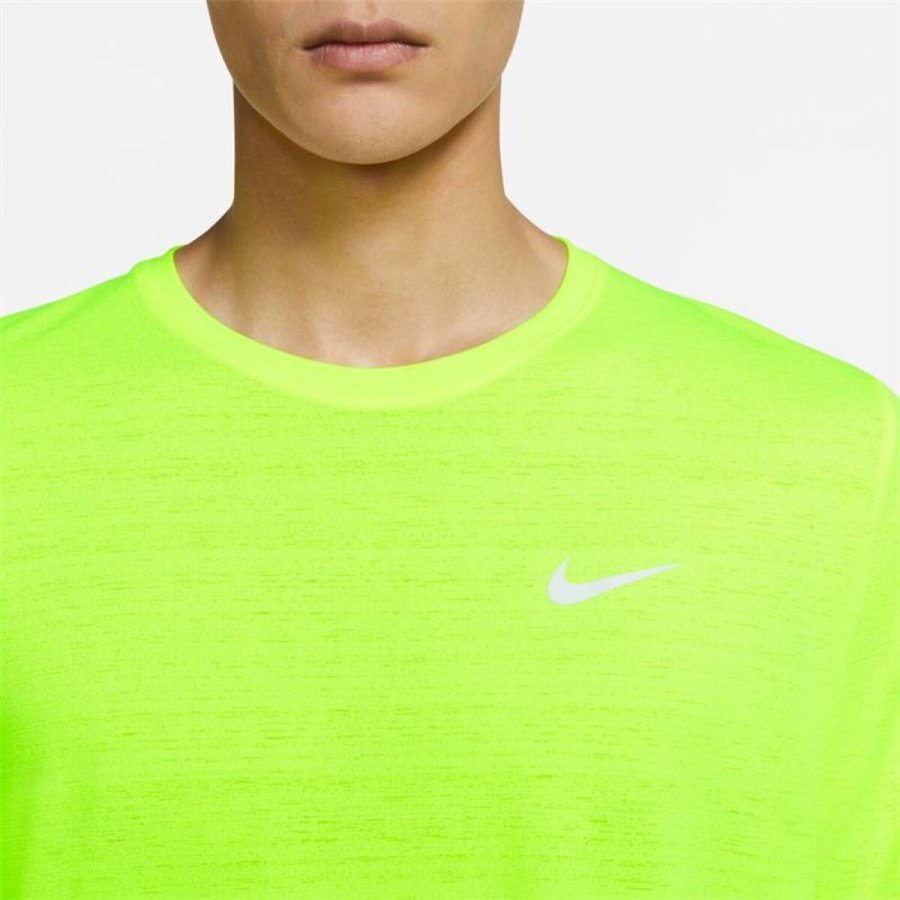 Kort�rmet T-shirt til M�nd Nike CU5992-702 Gul #3
