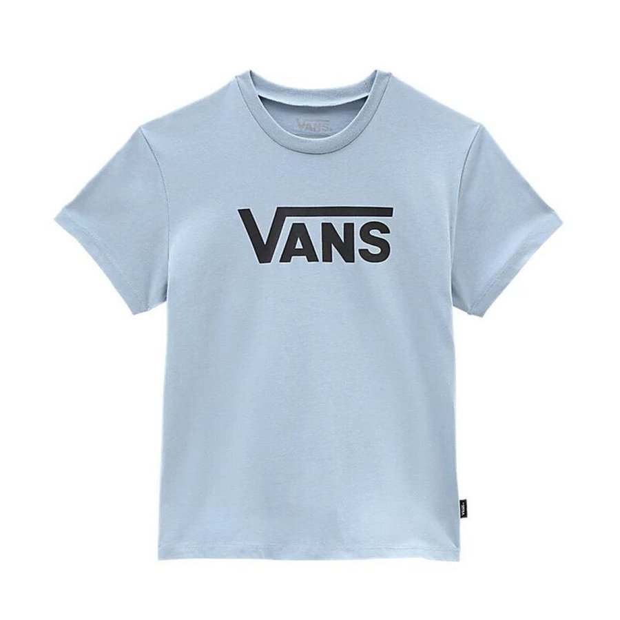 B�rne Kort�rmet T-shirt Vans VN0A53P2BD21 Indigo #1