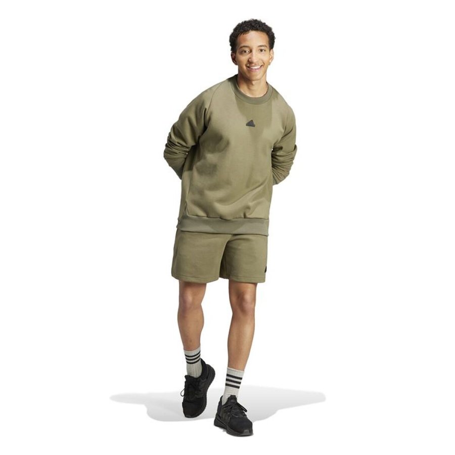 Sweaters uden H�tte til M�nd Adidas Z.N.E. Brun #4