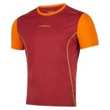 Kort�rmet T-shirt til M�nd La Sportiva P71320208 Brun #1