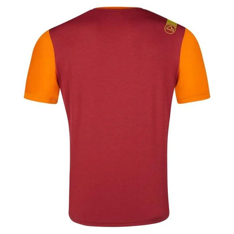 Kort�rmet T-shirt til M�nd La Sportiva P71320208 Brun #2