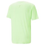 Kort�rmet T-shirt til M�nd Puma Limegr�n #2