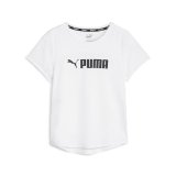 Kort�rmet T-shirt til Kvinder Puma 523844 02 Hvid #1