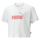 B�rne Kort�rmet T-shirt Puma 845346 52 Hvid #1