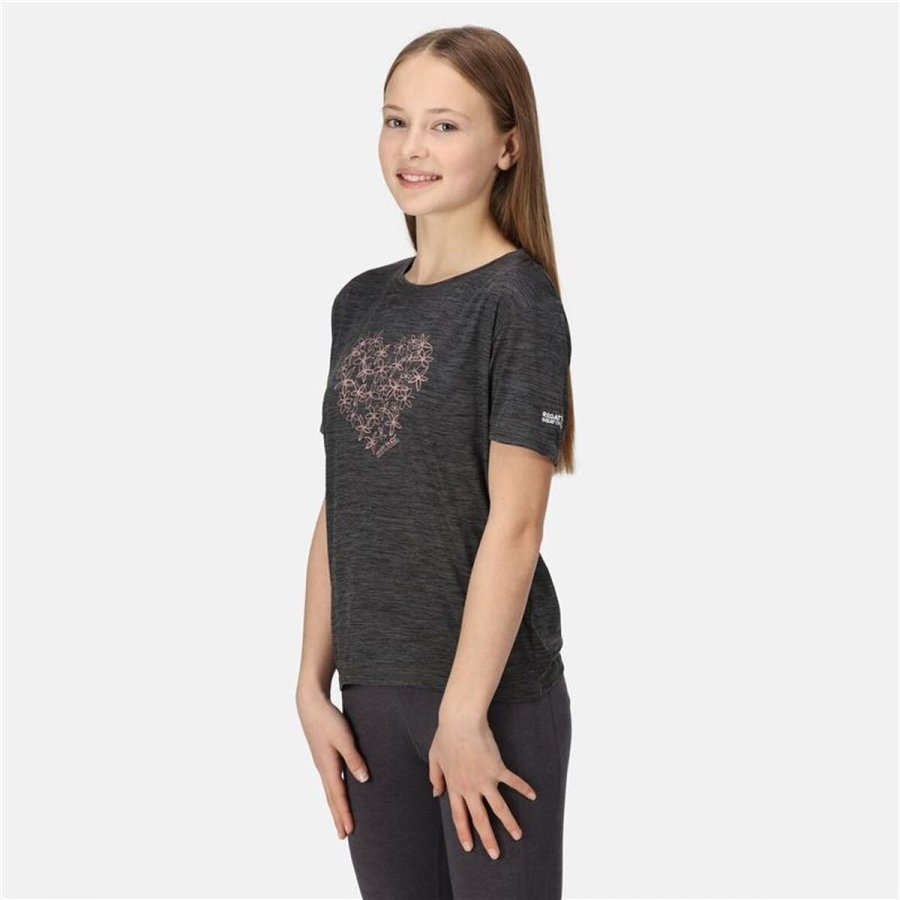 B�rne Kort�rmet T-shirt Regatta RKT143-4ZQ Gr� #3