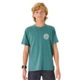 B�rne Kort�rmet T-shirt Rip Curl 021BTE-3136 Bl� #1