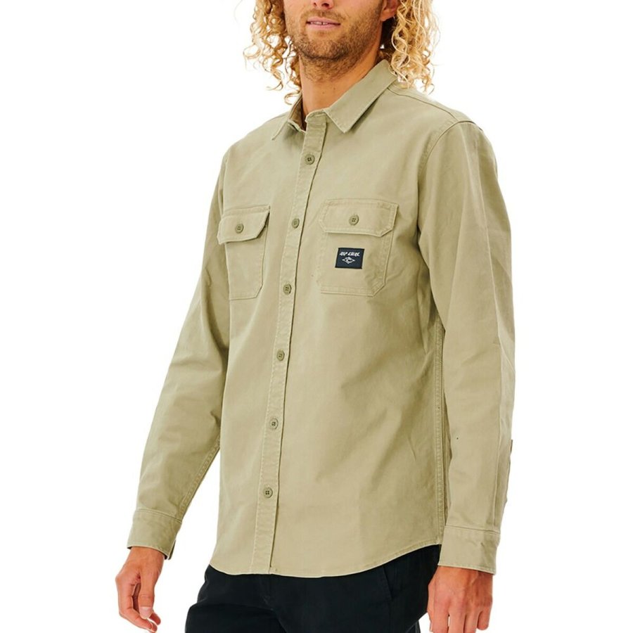 Lang�rmet Tr�je til M�nd Rip Curl Epic Beige #2