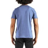 Kort�rmet T-shirt til M�nd Kappa Bl� M�nd #2