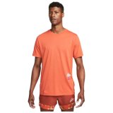 Kort�rmet T-shirt til M�nd Nike DR7671-861 Orange #1