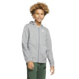 Sportsjakke til b�rn Nike Sportswear Club Lysegr� #1