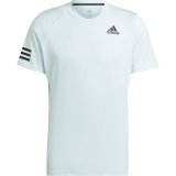 Kort�rmet T-shirt til M�nd Adidas Club Tennis 3 Stripes Hvid #1