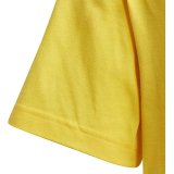 B�rne Kort�rmet T-shirt Adidas Future Pocket Gul #3