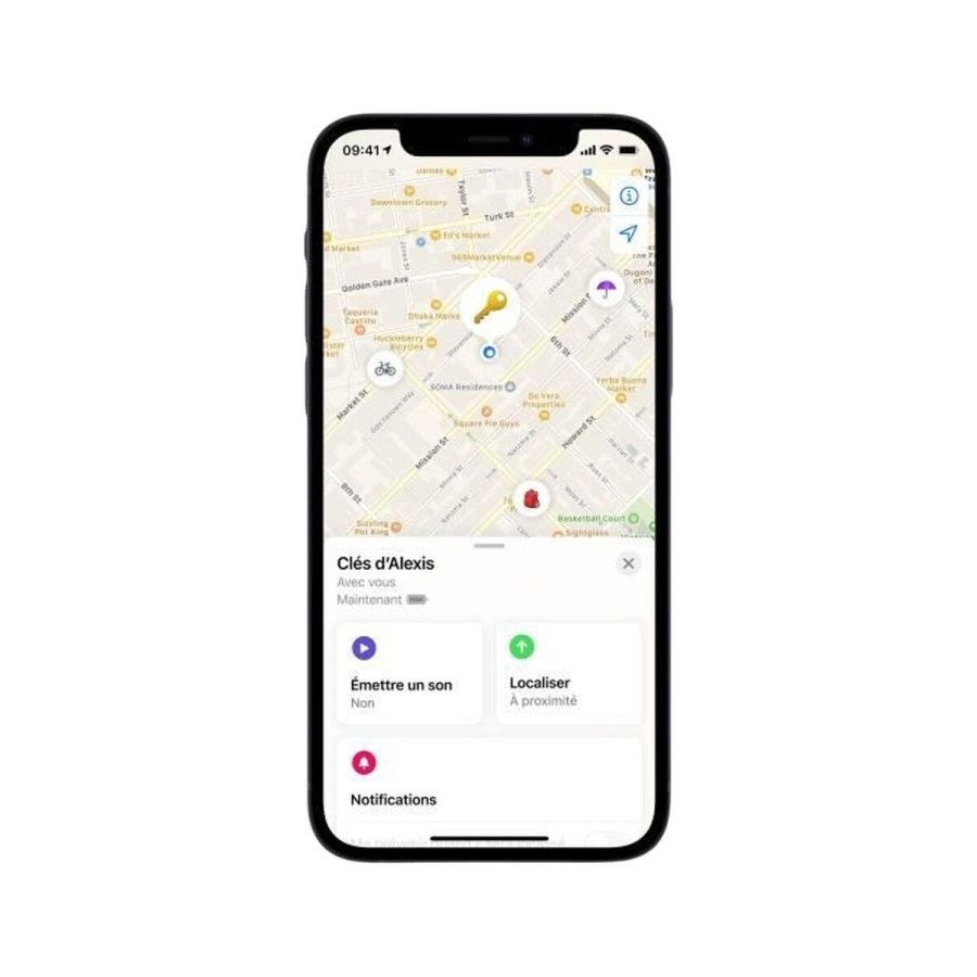 GPS-lokalisering Apple AirTag Hvid #5