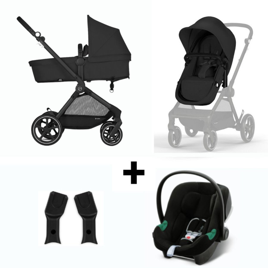 Klapvogn til baby Cybex EOS Sort #4