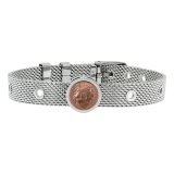 Unisex armbnd Courageous Talent Jewels TJA-5-05-02-1-235 Slvfarvet #1