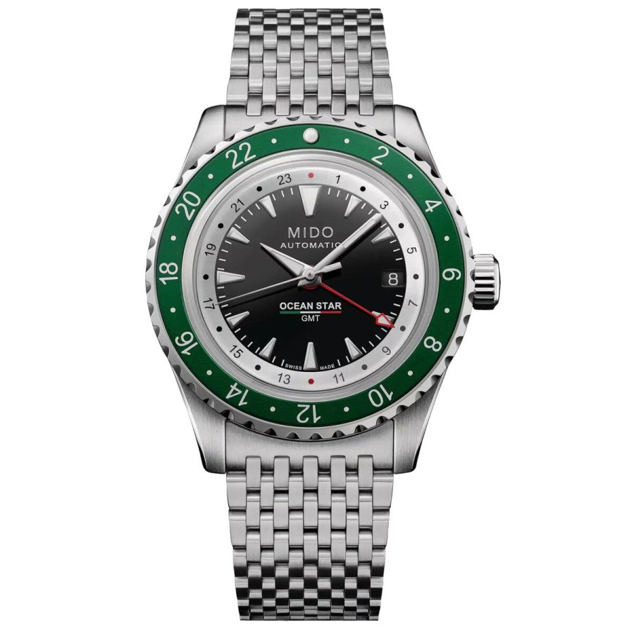 Herreur Mido OCEAN STAR GMT LIMITED EDITION Slvfarvet #1