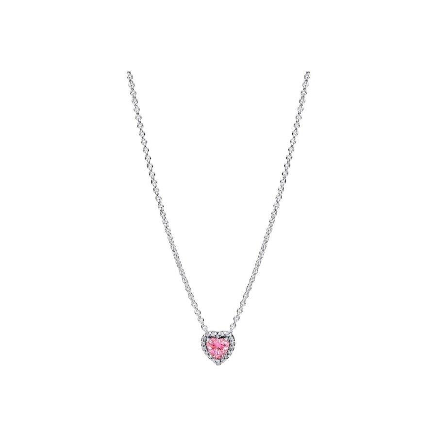 Vedh�ng til kvinder Pandora 398425C02-45 S�lvfarvet Pink #1