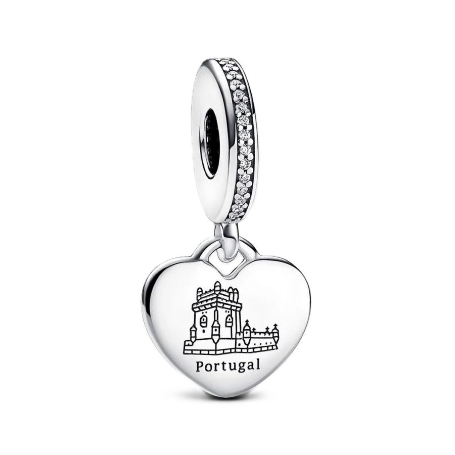 Perler til kvinder Pandora 792017CZ_E028 Slvfarvet #1