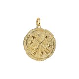 Perler til kvinder Pandora 764084C01 Gylden #1