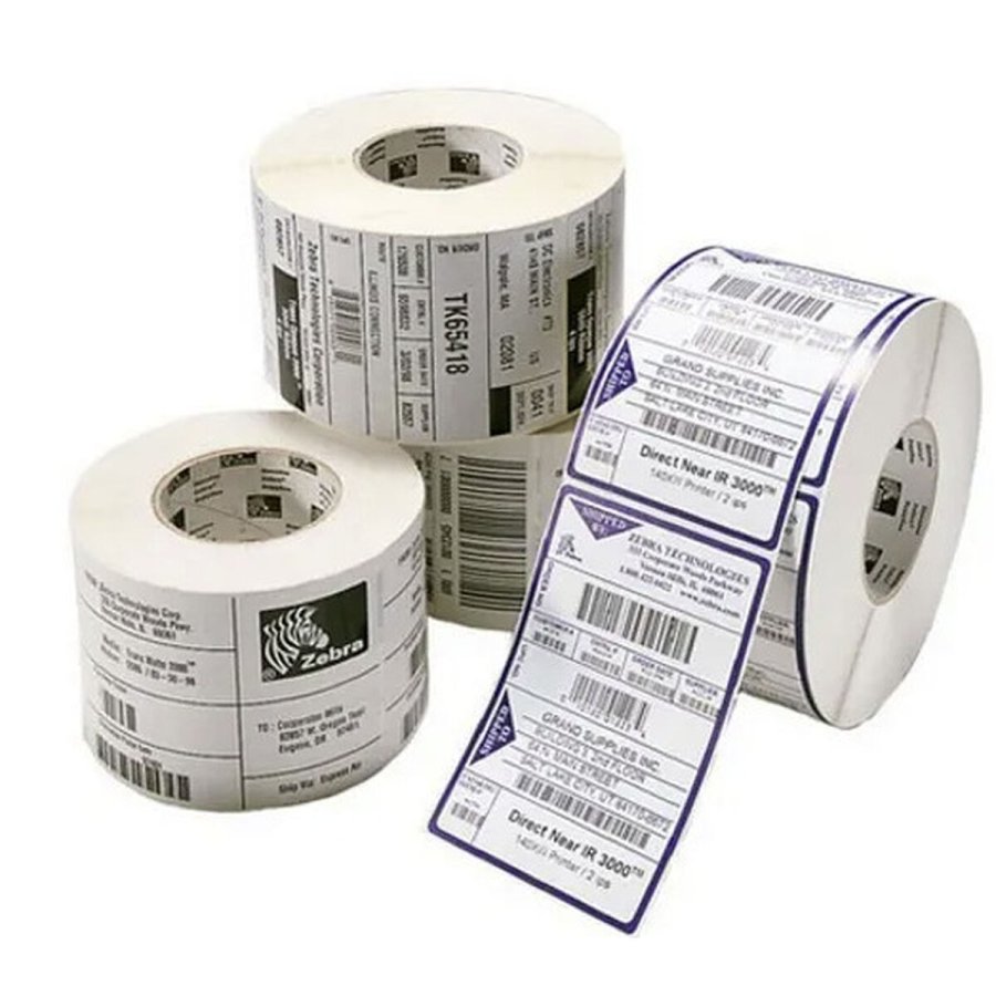 Printer labels Zebra 880181-031D Hvid  25 mm Rektangulr (25 enheder) #1
