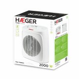 Brbar varmeblser Haeger FH-200.014A 2000 W Hvid #5