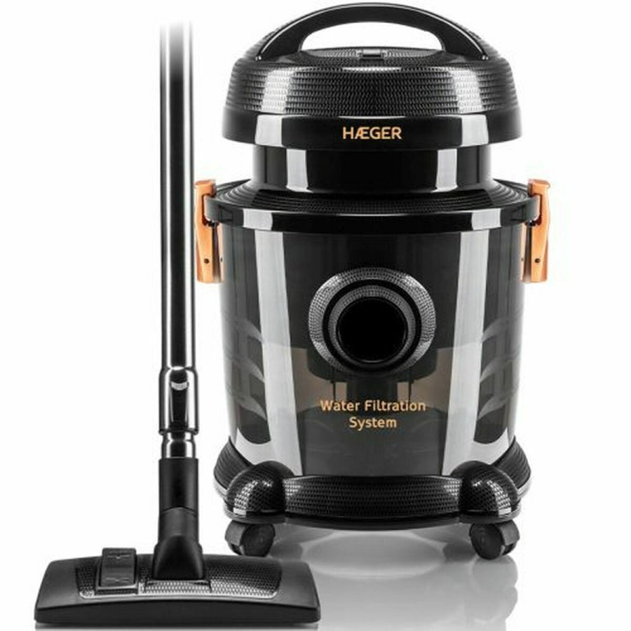 Stvsuger til pose Haeger VC-12W.044A 1200 W 9 L Sort #1