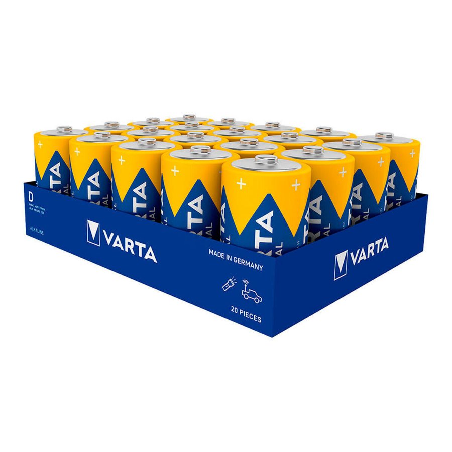 Batterier Varta Industrial Pro LR20 1,5 V Type D (20 enheder) #1