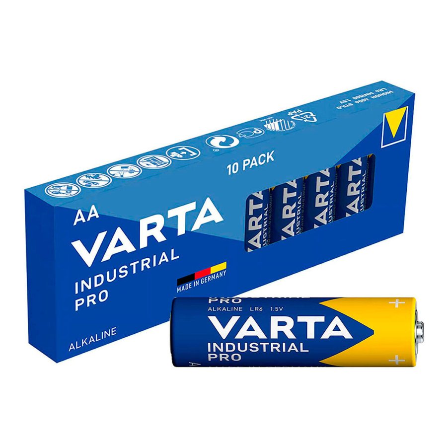 Batterier Varta Industrial Pro AA LR06 1,5 V (10 enheder) #1