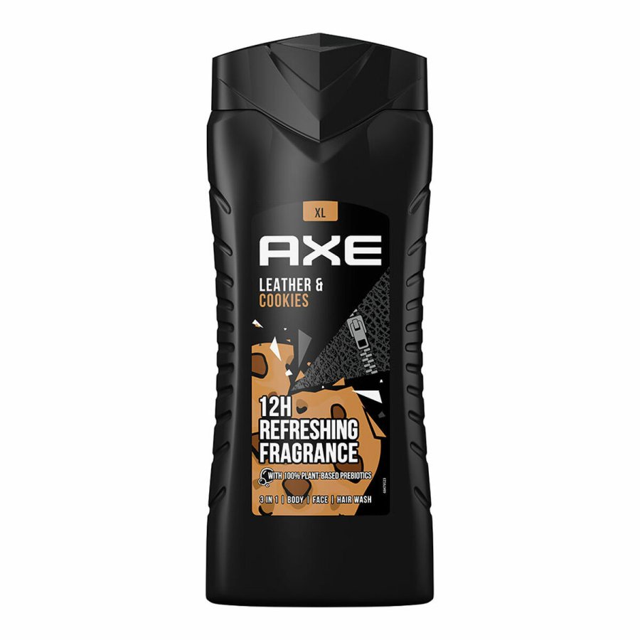 Shower gel Axe Collision XL: Leather & Cookies 400 ml #1
