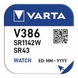 Knapbatteri Varta Silver Af slvoxid 1,55 V 1,5 V 1.5 V SR43 (1 Dele) #3