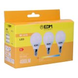 Pakke med 3 LED-lamper EDM 98200 G 35 W 5 W 50 W E14 400 lm � 4,5 x 8 cm (3200 K) #1