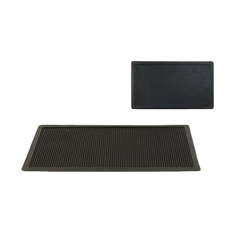 Drmtte Hidalgo Sort Gummi 70 x 40 cm industriel #1