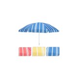 Beach umbrella Stribet � 180 cm #1