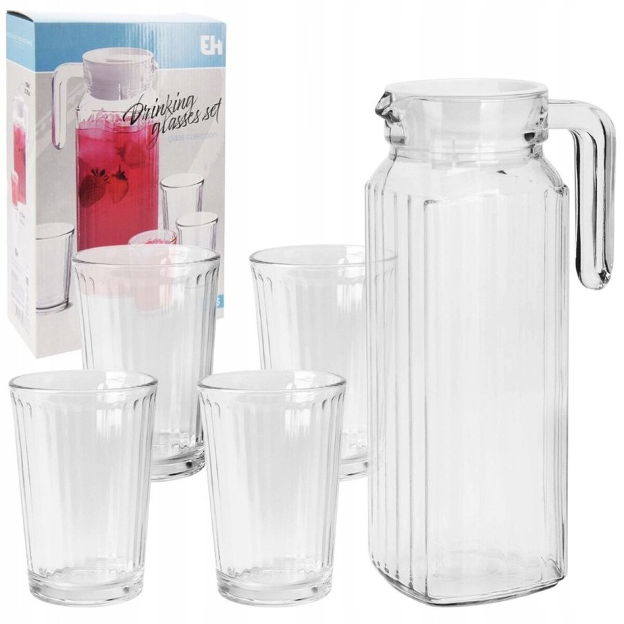 St med kande og skle Excellent Houseware ye9000500 200 ml 1,1 L 5 Dele #2