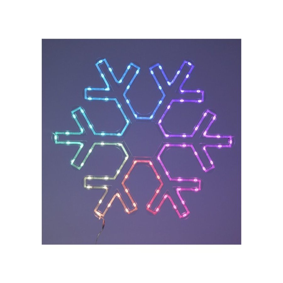 Julepynt Lifetime RGB Snefnug 50 x 43 cm LED RGB #1
