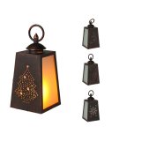 LED-lanterne Lifetime 10 x 19 cm Flammeeffekt #1