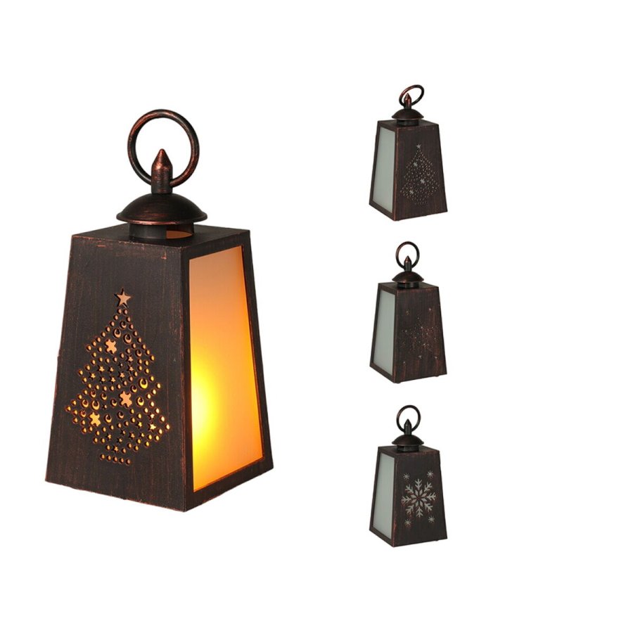 LED-lanterne Lifetime 10 x 19 cm Flammeeffekt #1