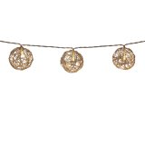 LED guirlande Lifetime S�lvfarvet Julekugler #1