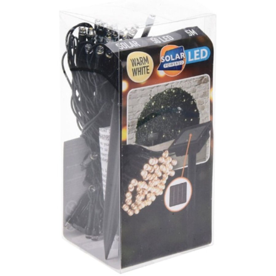 LED guirlande Lifetime 10 m Varm hvid 2 m Solar #1