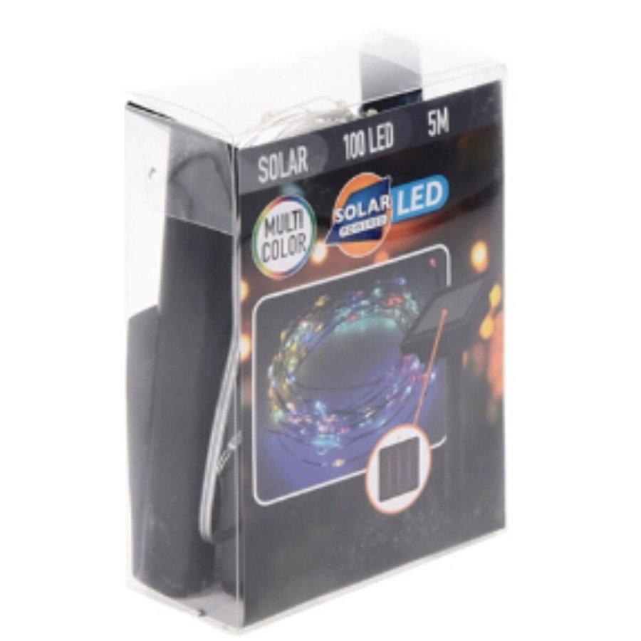 LED guirlande Lifetime 7 m 2 m Multifarvet Solar #1