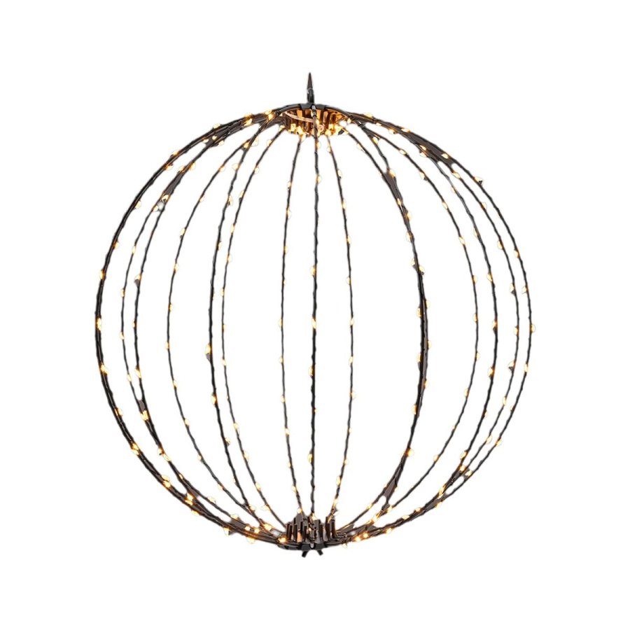 Lysdekoration Lumineo Sort Metal 220 V  38 cm #1