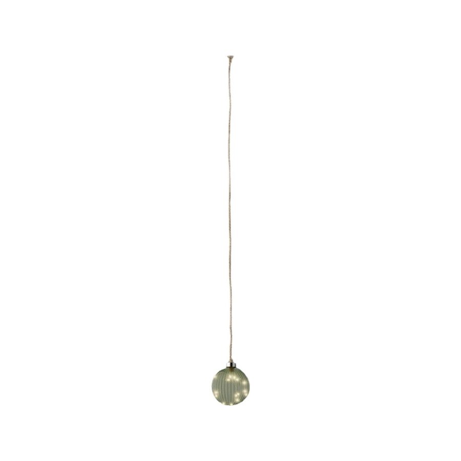 Julekugle Lumineo Jute Krystal Ledning til ophng MicroLED #1